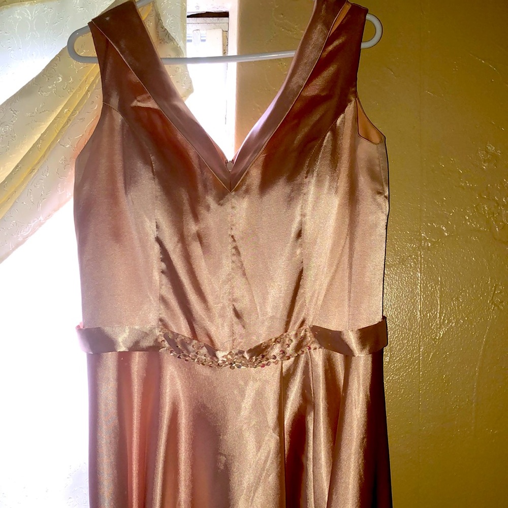 Pink Maid of honor dress
